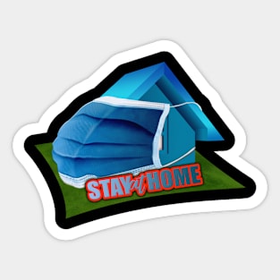 Stay At Home Sticker